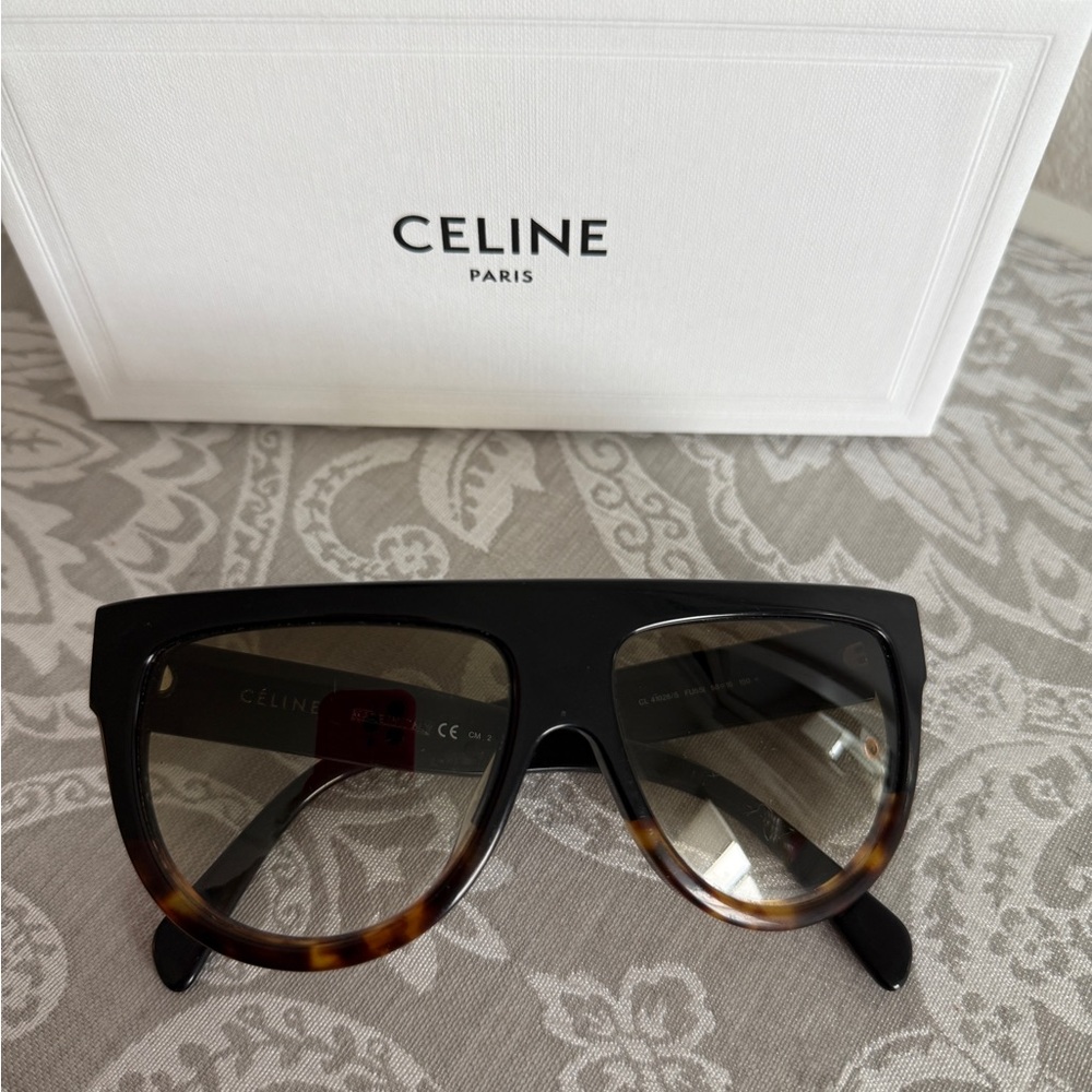 Celine Black/tortoise Sunglasses 41026/s